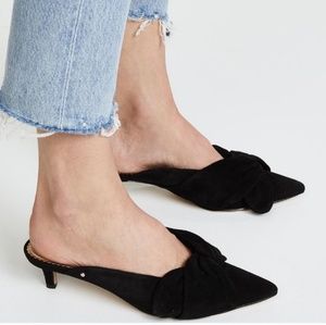 Sam Edelman Laney Kitten Pointed Black Heels